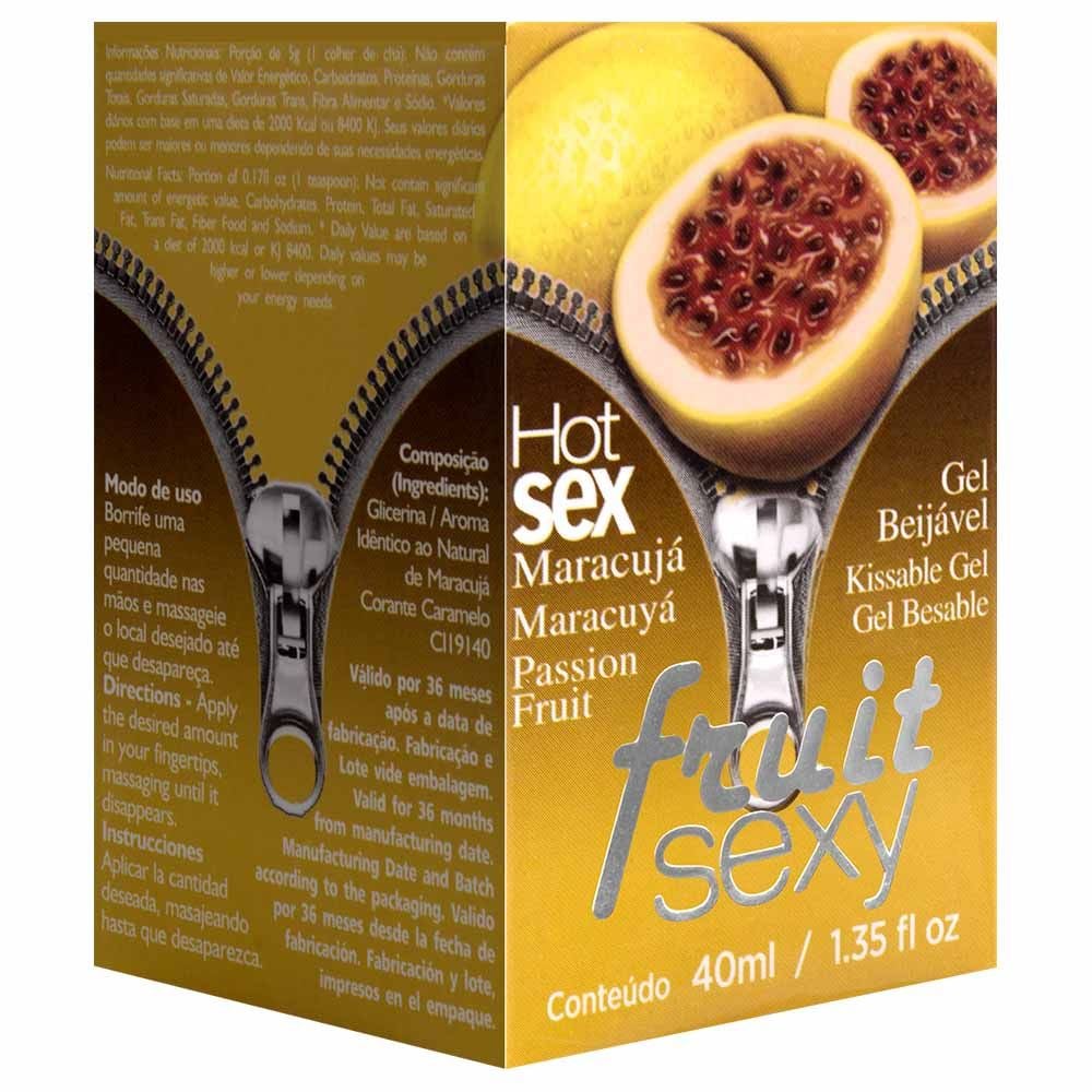Fruit Sexy Gel Beijavel Saborizado 40G Intt