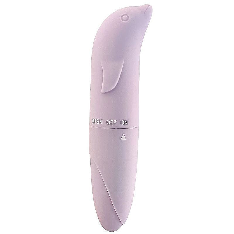 Vibrador Ponto G Colors Golfinho - Aveludado