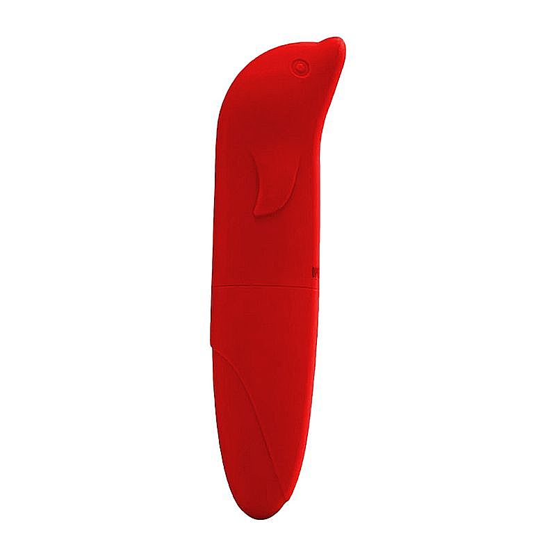Vibrador Ponto G Colors Golfinho - Aveludado