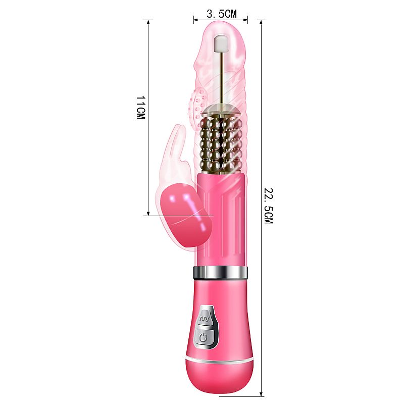 Vibrador Rotativo de Coelho - Recarregavel - SI
