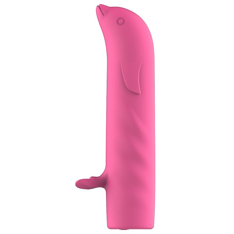 Vibrador de Ponto G - Golfinho Recarregavel - Tina