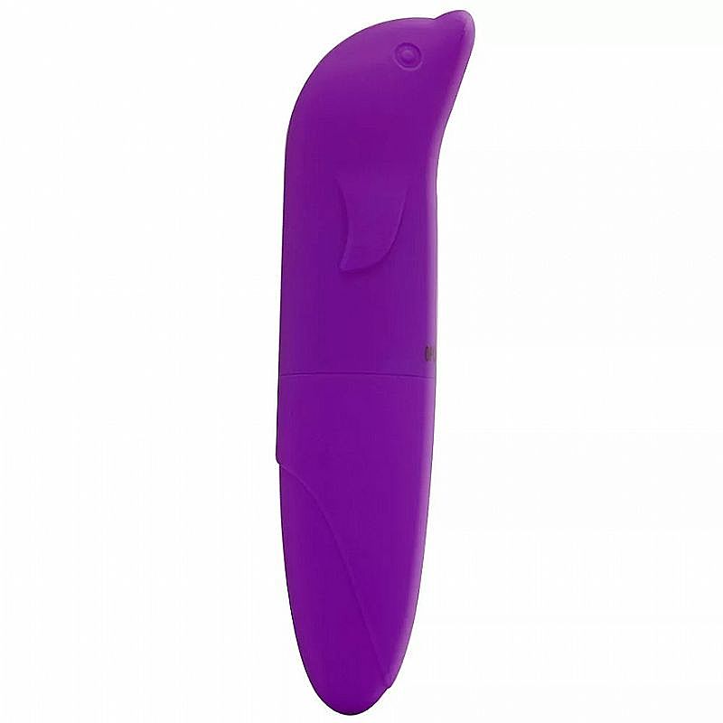 Vibrador Ponto G Colors Golfinho - Aveludado