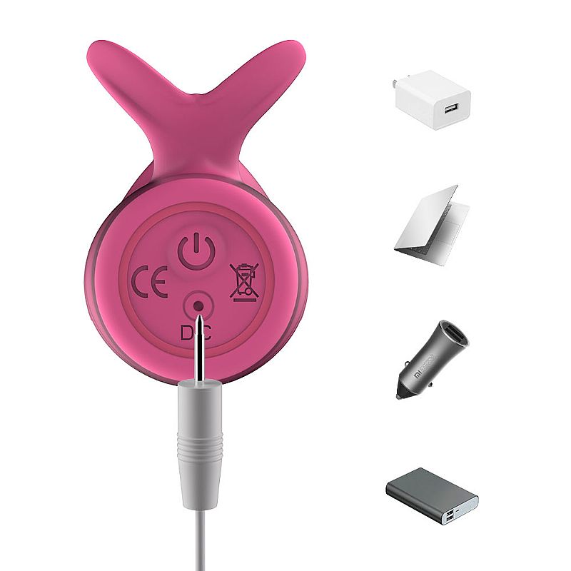 Vibrador de Ponto G - Golfinho Recarregavel - Tina