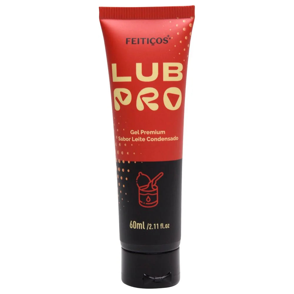 LubPro - Gel Lubrificante Premium Sabor Leite Condensado 60ml