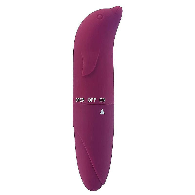 Vibrador Ponto G Colors Golfinho - Aveludado
